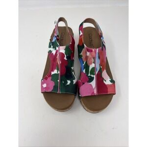 Corkys Footwear Women's Volta Ii Wedge Flowers Size 9